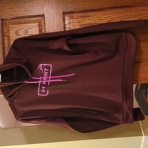 Under Armour Women's Hunt Cowl Neck Hoodie, size Medium